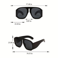 Oversized Gradient Goggles Beach Party UV400
