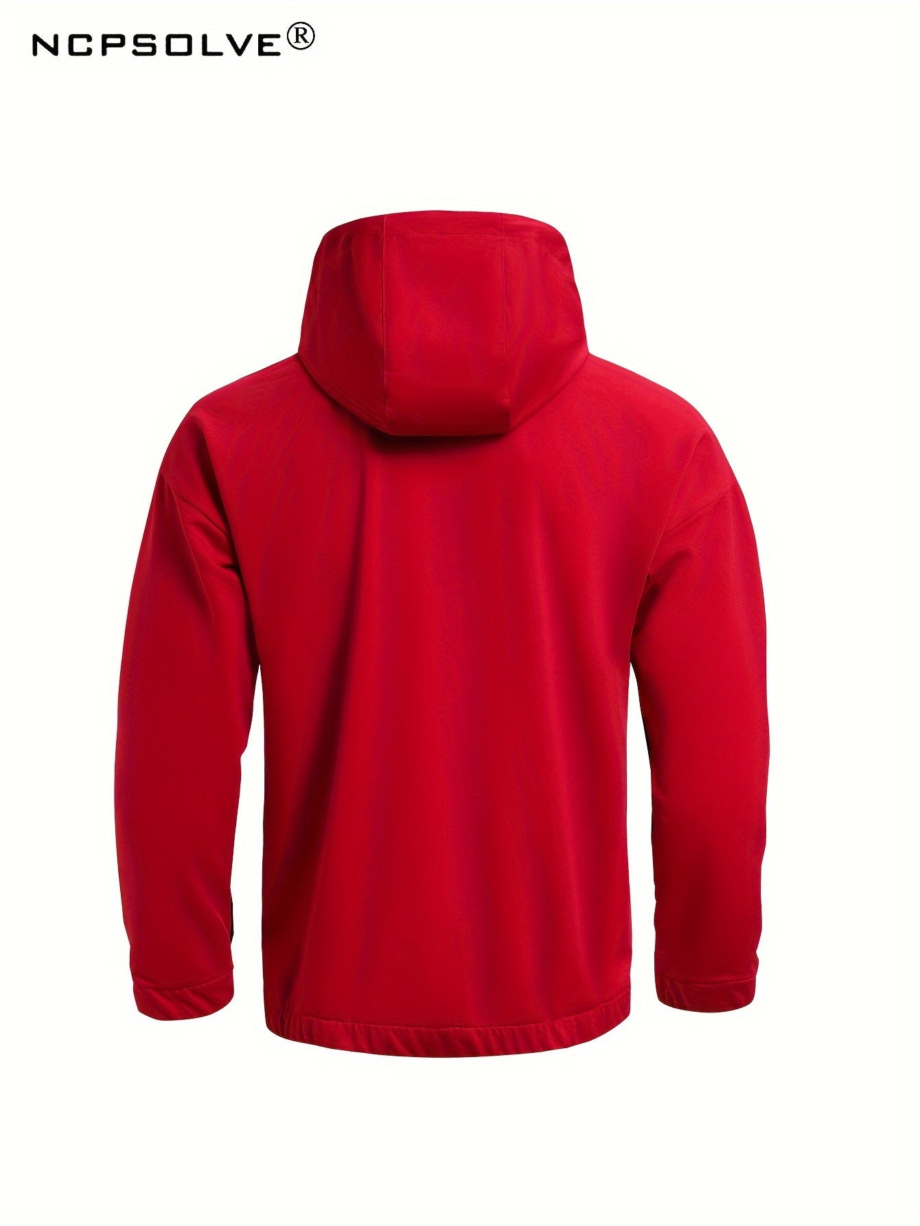 Men's Outdoor Hooded Windbreaker Jacket & Warm Pants