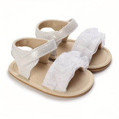 Breathable Open Toe Sandals For Baby Girls Lightweight Anti Slip Walking Shoes
