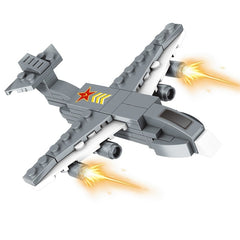 Military Toys Building Blocks Set Truck Model Helicoper Bricks Toy Assemble Army