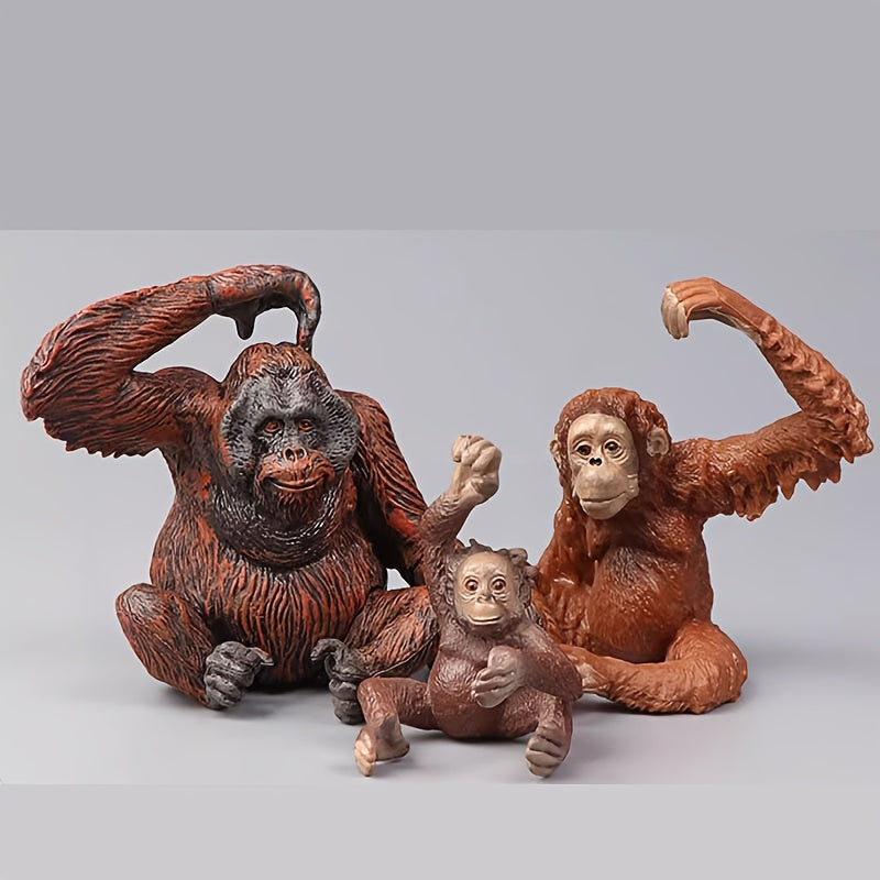 Red Haired Orangutan Figurine