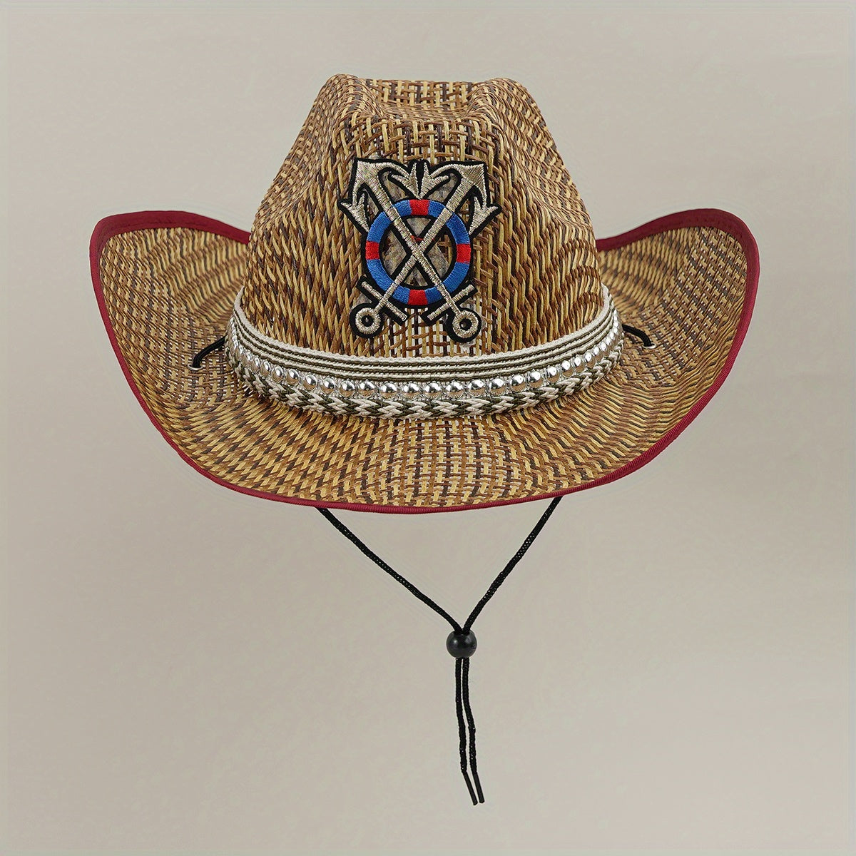Men's Sunshade Straw Hat Large Edge Outdoor Beach Hat