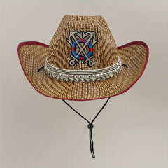 Men's Sunshade Straw Hat Large Edge Outdoor Beach Hat