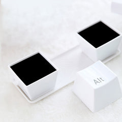 3pcs Funny Keyboard Shaped Water Cup 200ml Lightweight Coffee Cup