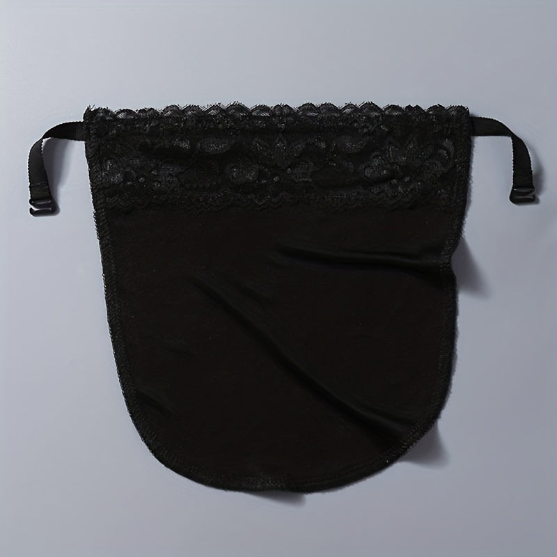 Lace Stitching Anti Peep Chest Shield Pads for Women