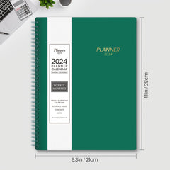 Planner Weekly Monthly Calendar Spiral12 Months From JAN To DEC