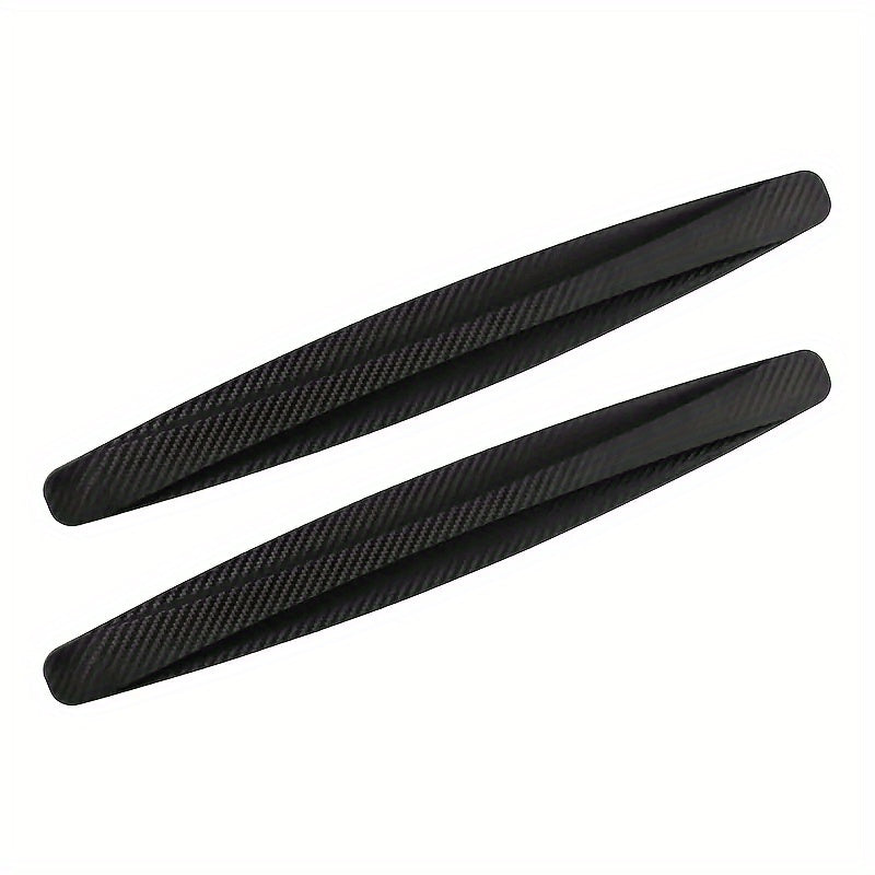 2pcs Car Bumper Protector Strip Guard Corner Anti Collision Styling Mouldings