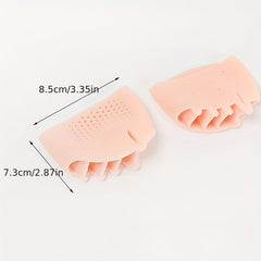 2PC Silicone Forefoot Pad for Toes Massage