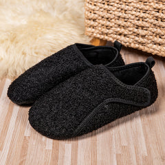 Men's Cozy Fleece Indoor Sock Slippers