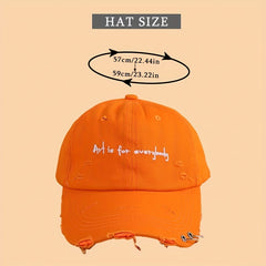 Men Adjustable Ring Denim Baseball Cap