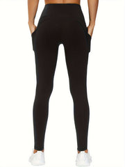 High Waist Pocket Yoga Pants Tummy Control Slim Fit Leggings Women's Activewear