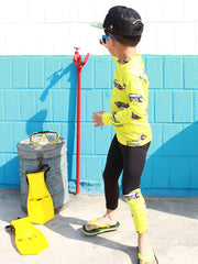 Boys UV Protection Swimming Set Summer Kids Clothes
