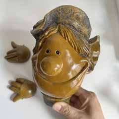 Garden Tree Hugger Resin Craft Pendant Outdoor Decor Sculpture