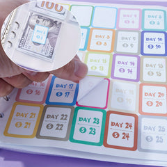 100 Envelope Challenge Binder Budgeting Planner & Saving