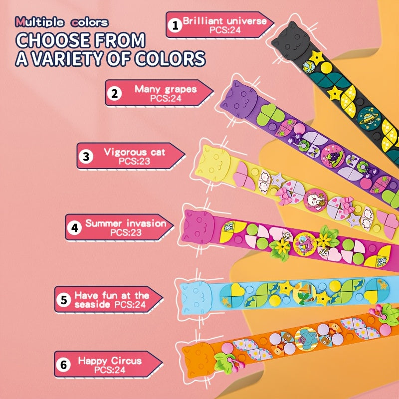 Animal Bracelet Building Blocks for Kids 6-12