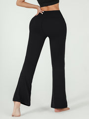 5pcs Women's Flare Pants High Waisted Tummy Control Workout Yoga Leggings