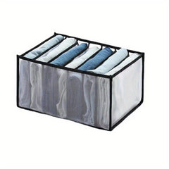Grids Underwear Organizer Foldable Socks Divider Closet Storage Box