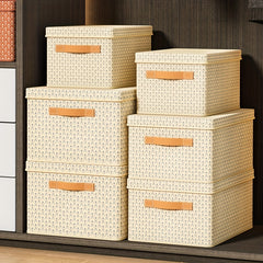 Underwear Storage Box Wardrobe Packing Cube Clothes Quilt Container Organizer