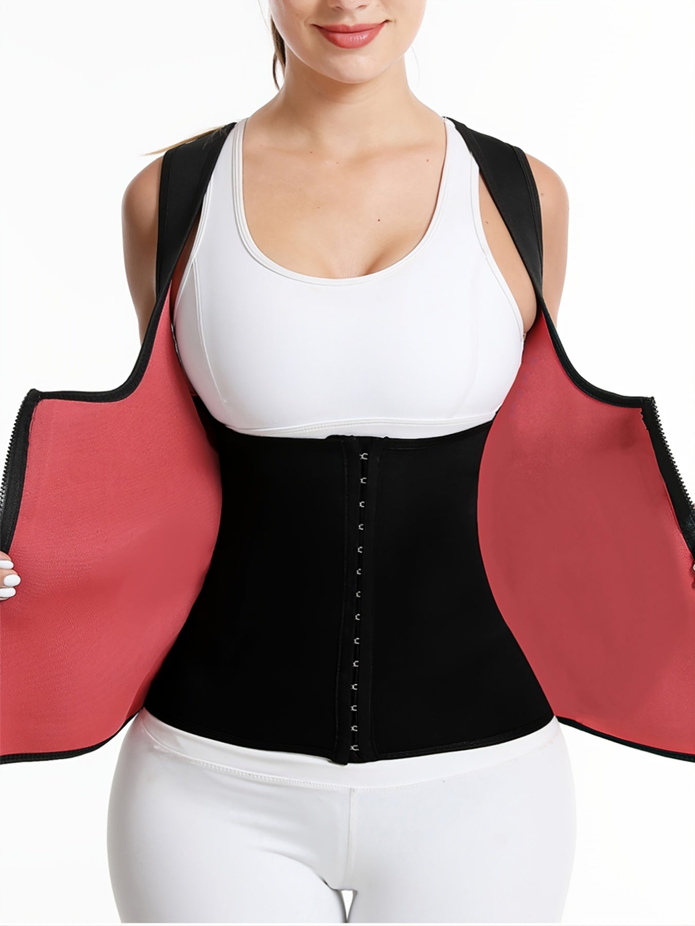 Sporty Waist Trainer Vest Slimming Hip & Tummy Control Top