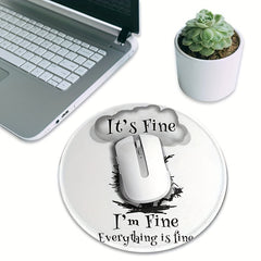 Cute Kitten Pattern Mouse Pad - Non-slip Office Gaming Pad