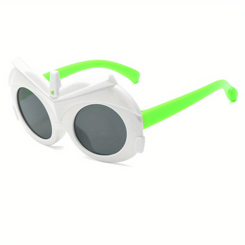 Girl's Hero Cartoon Sunglasses UV Protection