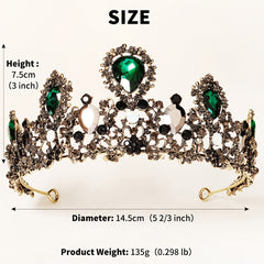 Vintage Bride Hair Accessories Wedding Prom Crown