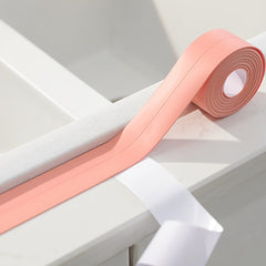 1pc Shower Bath Sealing Strip Tape Self Adhesive Waterproof Wall Sticker