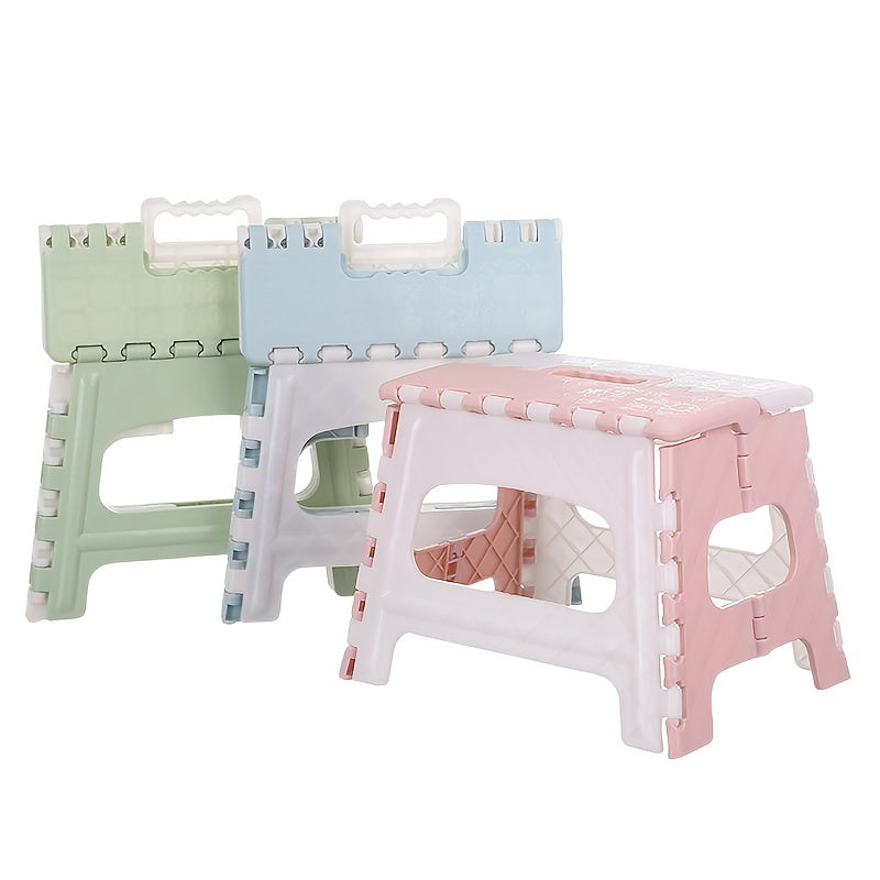 Folding Chair Portable Shoe Changing Stool Space Saving Seat