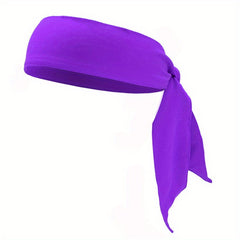 Elastic Sports Headbands for Sweat Absorption, Outdoor Fitness, Tennis