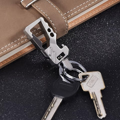 2pcs Key Chain With Bottle Opener Waist Hanging Keychain