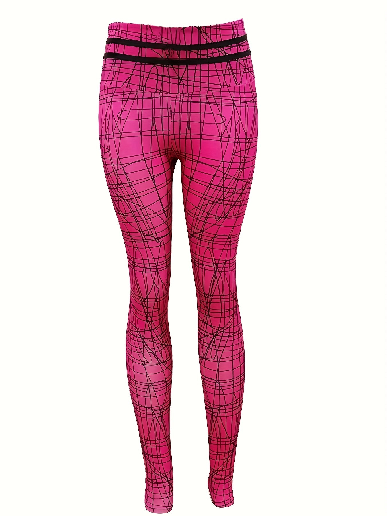 High Waist Running Yoga Pant Slim Fit Legging