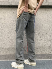 Men's Street Style Loose Jeans for Spring Summer