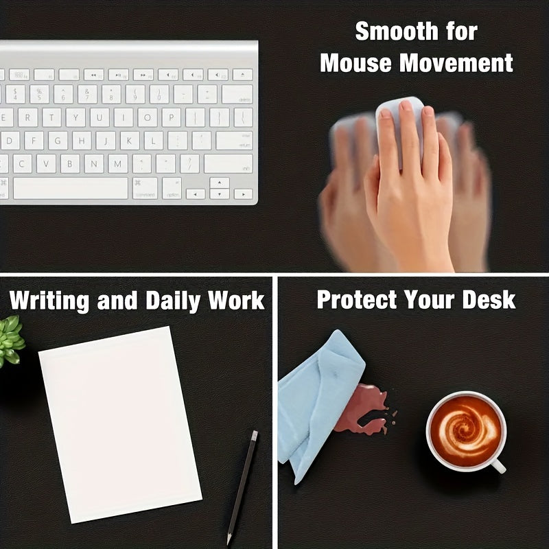 X Basic Mousepad Stitched Edges Non Slip Rubber Base Big Mat Laptop PC