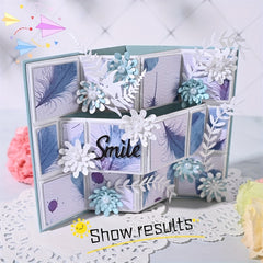 1pc Box Border Metal Cutting Dies Stencil For DIY Scrapbooking