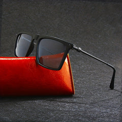 Men's Polarized Square Sunglasses UV400 Night Vision Glasses