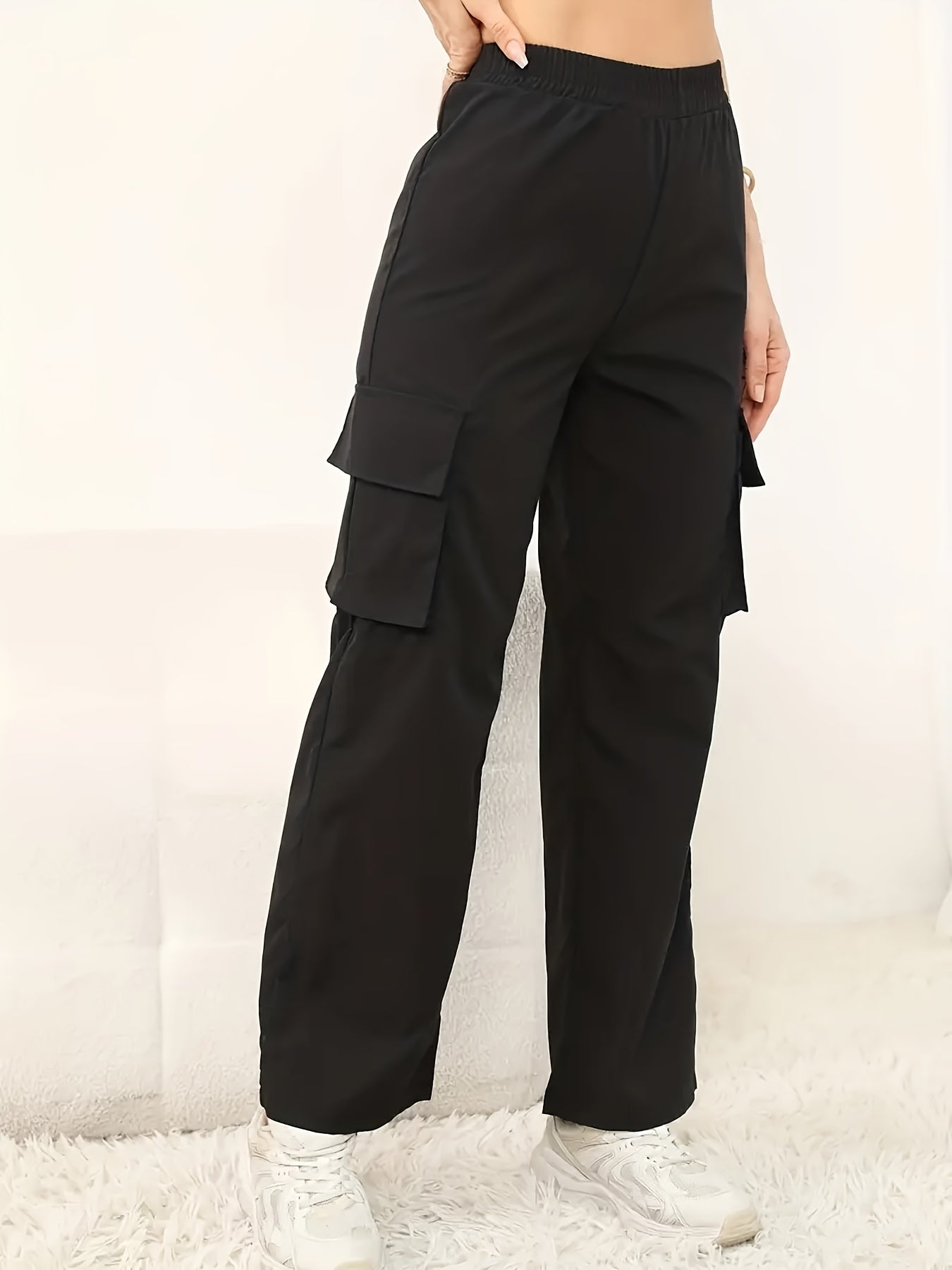 Grunge Cargo Pants with Pockets
