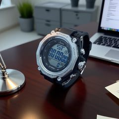 Boys' Wristwatch Student Watch 8-18 Years Alarm & Waterproof Sports Timer