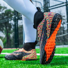 Unisex Turf Soccer Shoes Outdoor Anti-skid Wear-Resistant Breathable Shoes