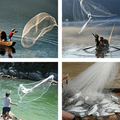 1pc Hand Cast Net Fishing Accessories
