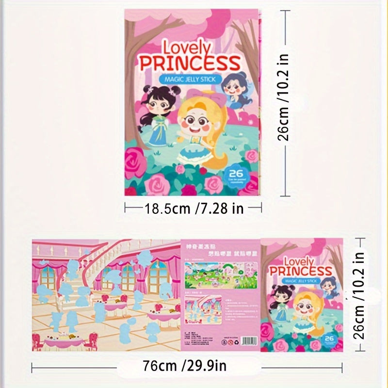 Reusable Sticker Books Educational Toys for Kids