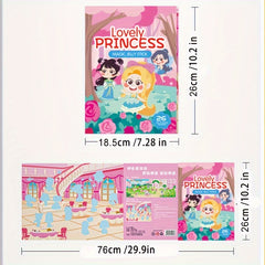 Reusable Sticker Books Educational Toys for Kids