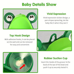 Frog Potty Training Urinal Boy Fun Aiming Target Frog Shape Urinal