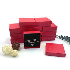 12pcs Necklace Set Box Ring Pendant Jewelry Packaging Box Wedding