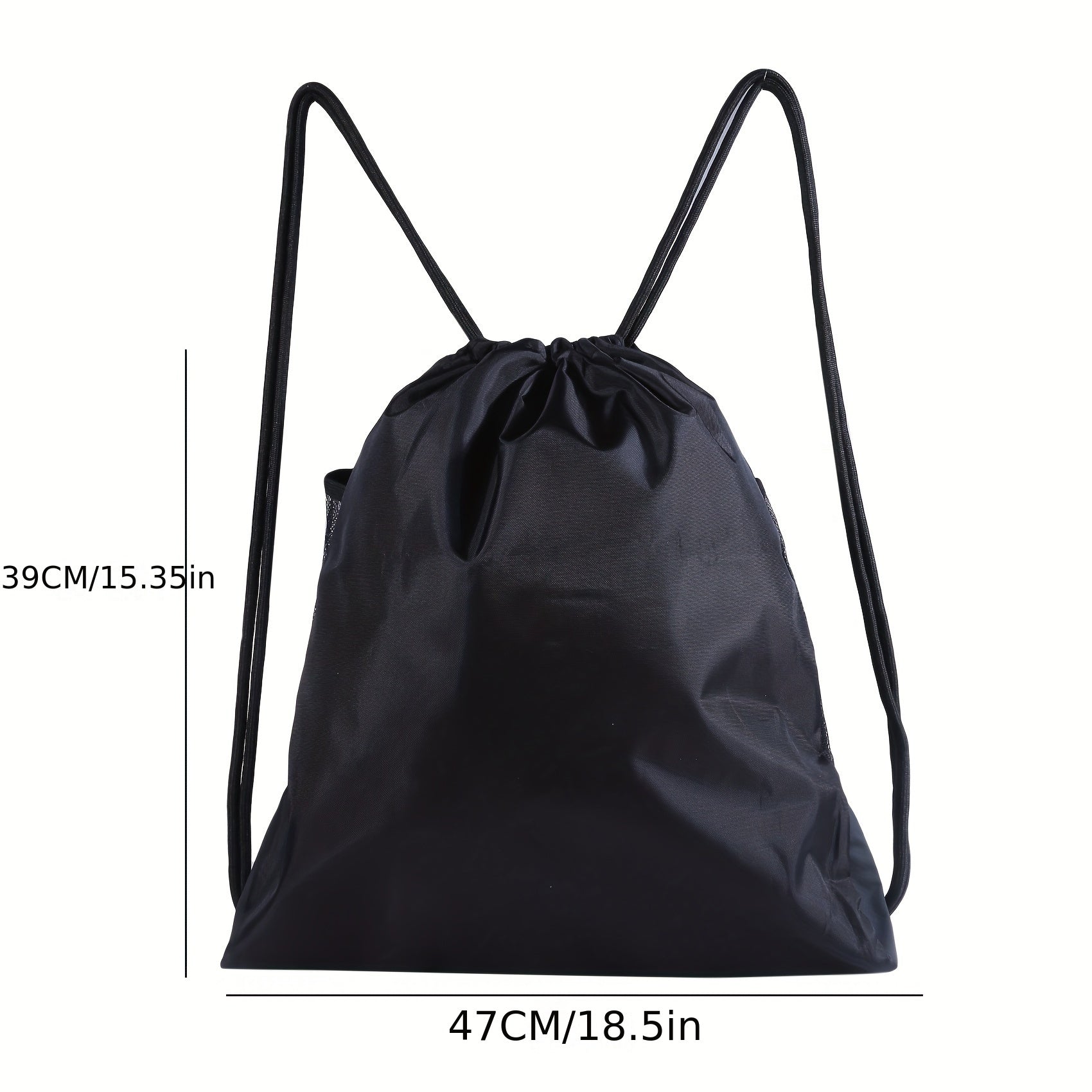 Large Capacity Drawstring Backpack Portable Gym Bag