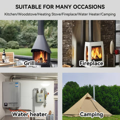Stainless Steel Wood Stove Pipe Elbow 90 Degree 2-36 Inch Chimney Flue