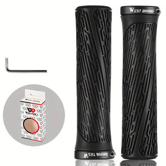 Silicone Bike Handlebar Grip Anti-skid Shock Absorption Cover