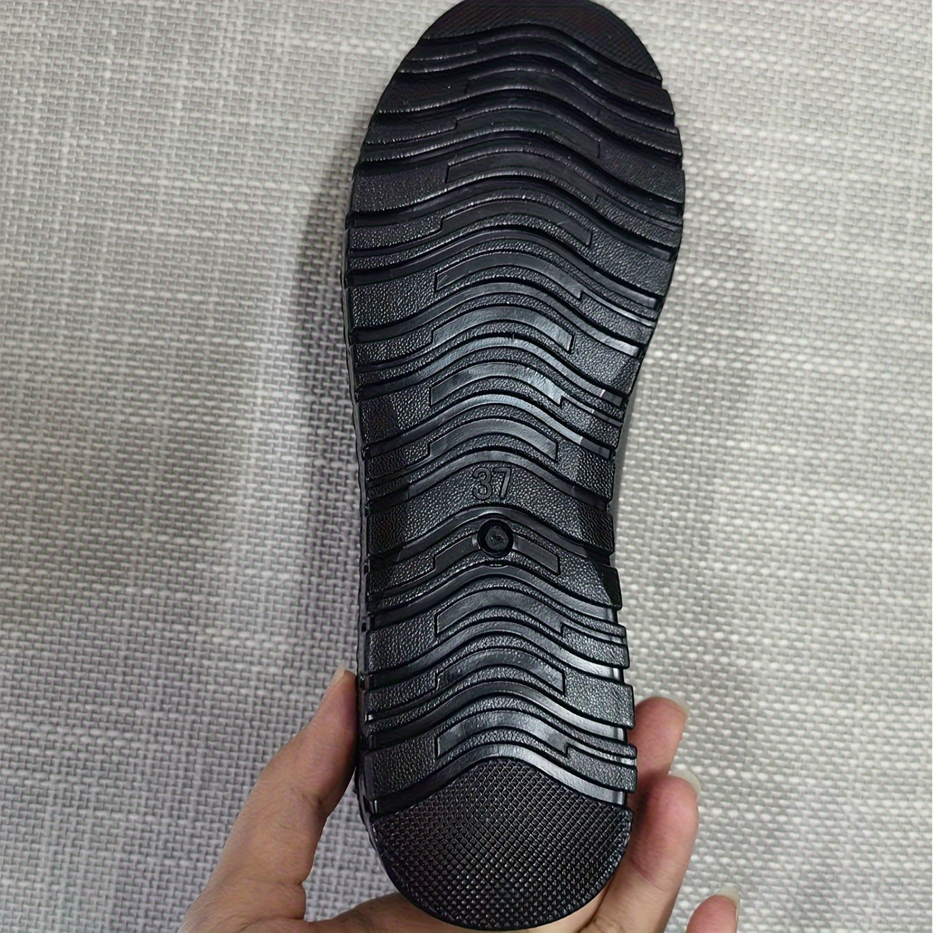 Women's Solid Loafers Slip-On Soft Sole Flat Shoes Daily Walking Shoes