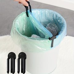2pcs Garbage Bag Holder Clip Trash Bin Side Clip Non slip Clip Holder