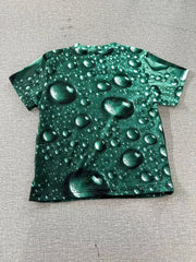 Kids Water Drop Graphic T-shirt Hip Hop Street Wear