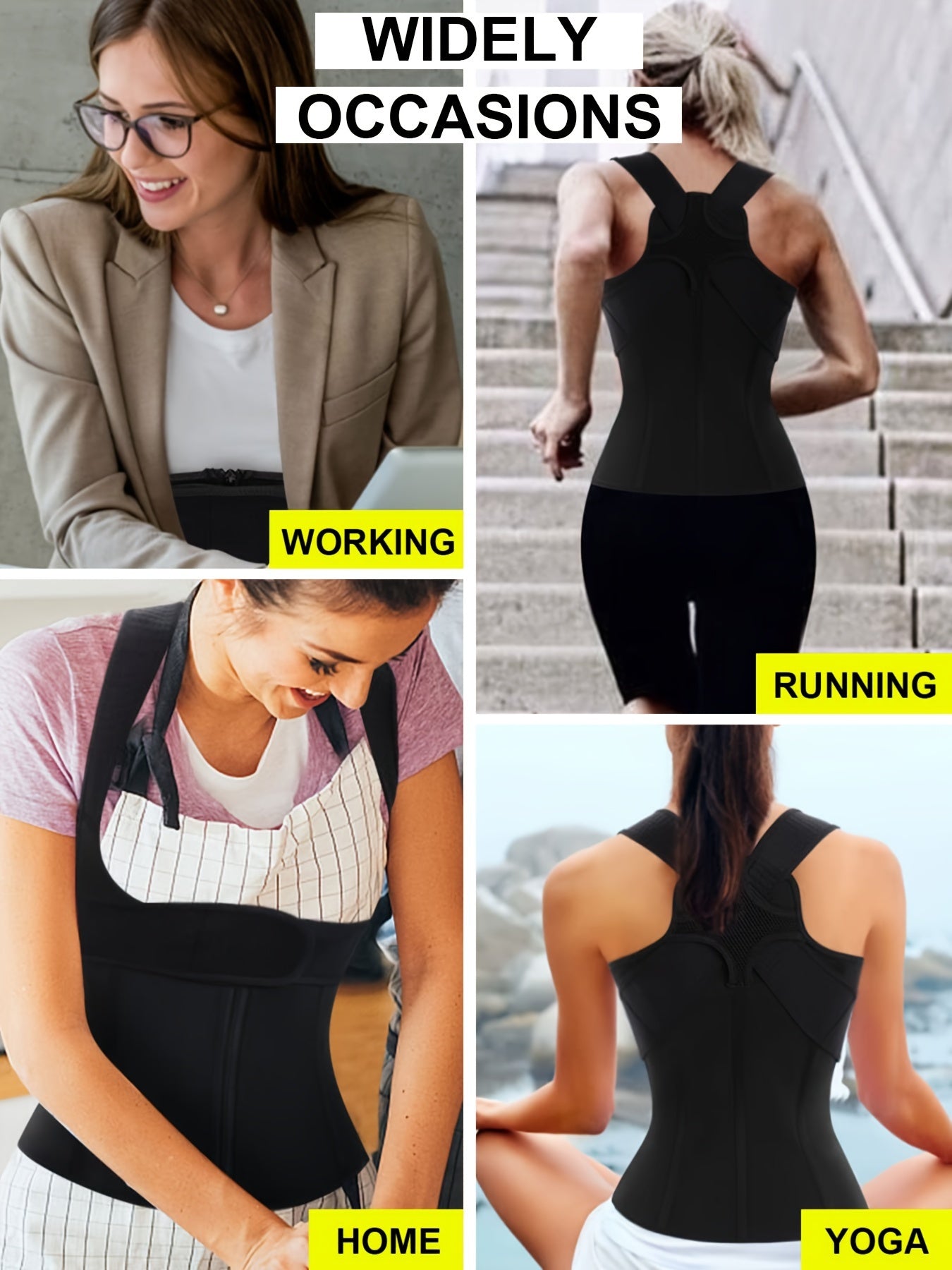 Tummy Control Shaper Tank Top Waist Trainer Activewear